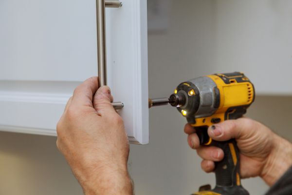Cabinet Knob Installation in Walnut Creek