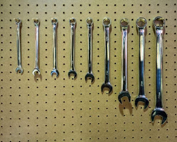 Garage Pegboard Mounting Service